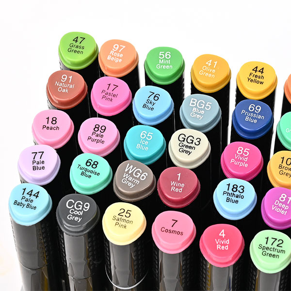 Alcohol Black Barrel Triangle Bar Marker Pen