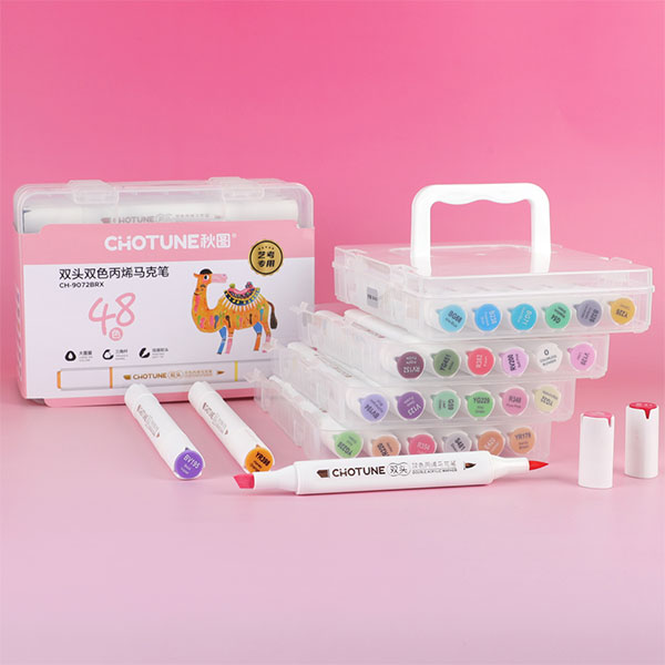 Dual Tip Two Colour Acrylic Marker